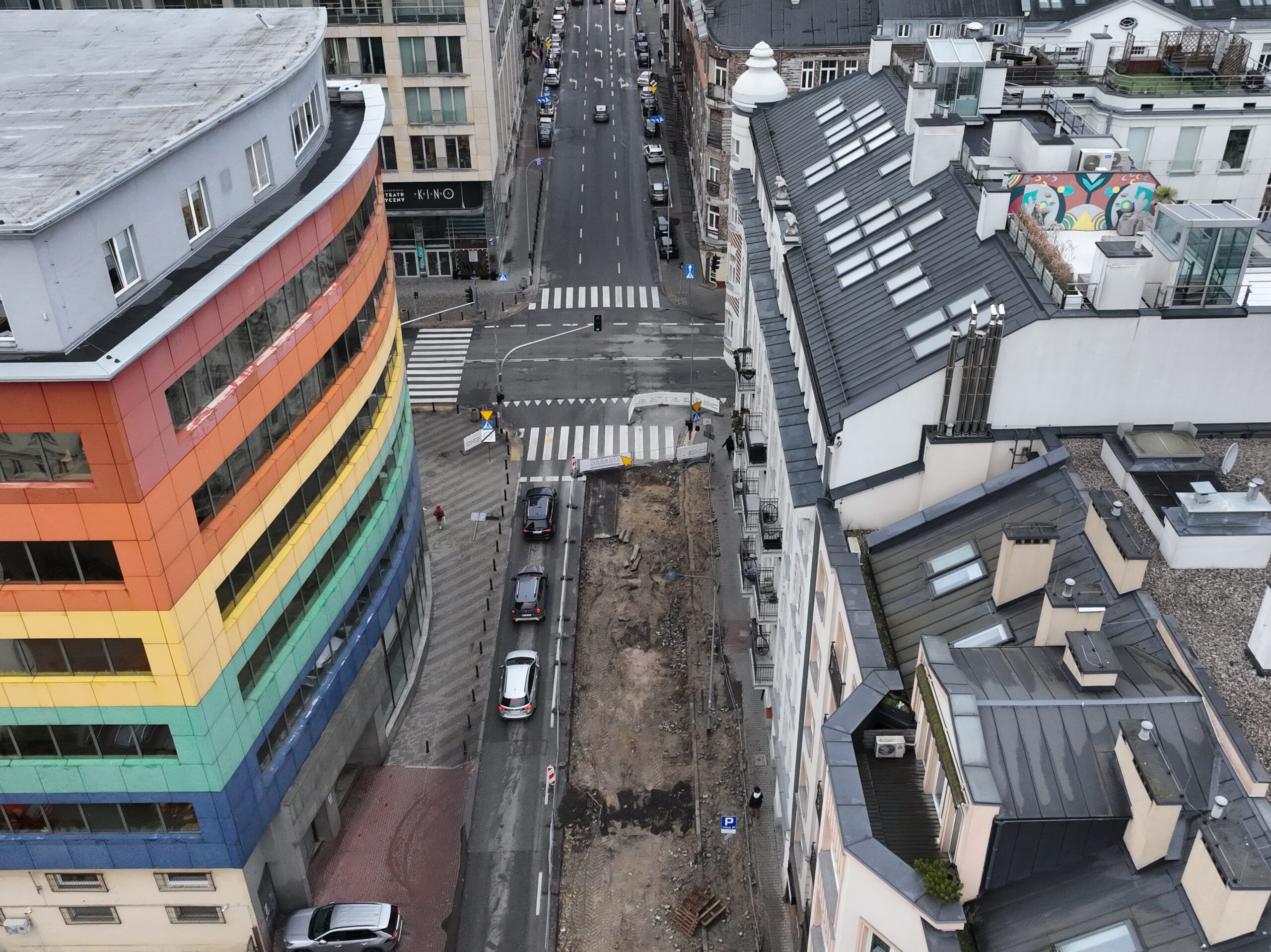 Jesień na budowie ul. Okrzei – aktualizacja o postępie prac